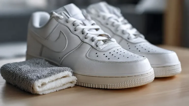 How to Clean White Leather Sneakers at Home