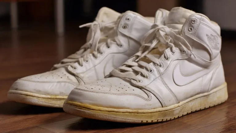 How to Clean White Shoes That Turned Yellow
