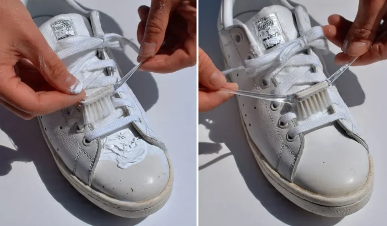 How to Clean White Shoes with Toothpaste