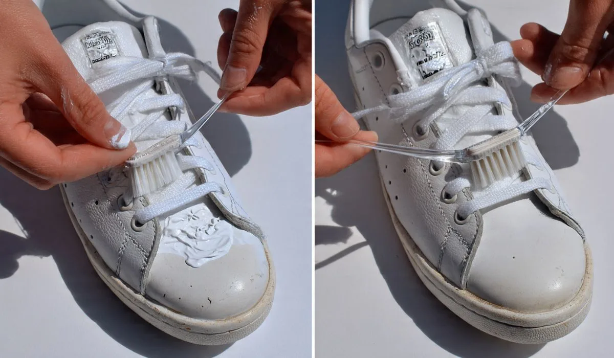 How to Clean White Shoes with Toothpaste