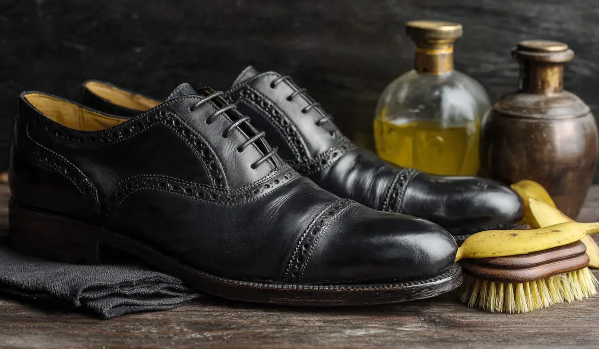 How to Shine Black Shoes 