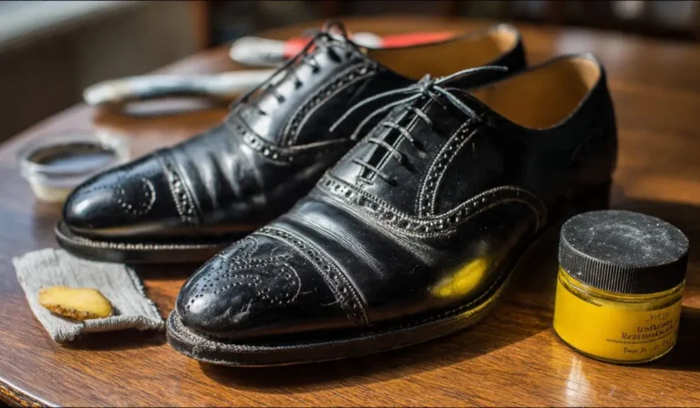 How to Shine Black Shoes Without Polish
