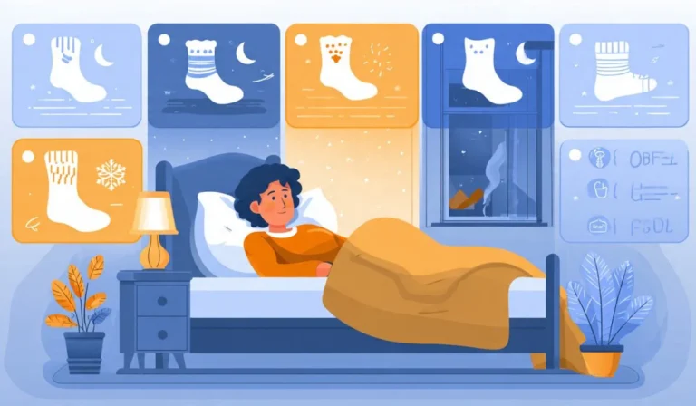Importance Of Wearing Socks To Bed