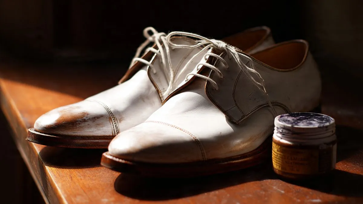 White Shoe Polish at Home