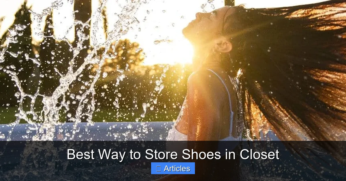 Best Way to Store Shoes in Closet