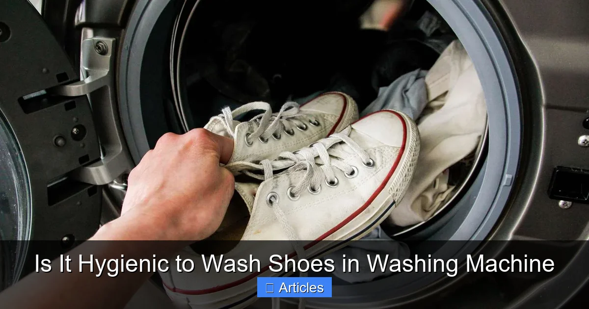 Is It Hygienic to Wash Shoes in Washing Machine