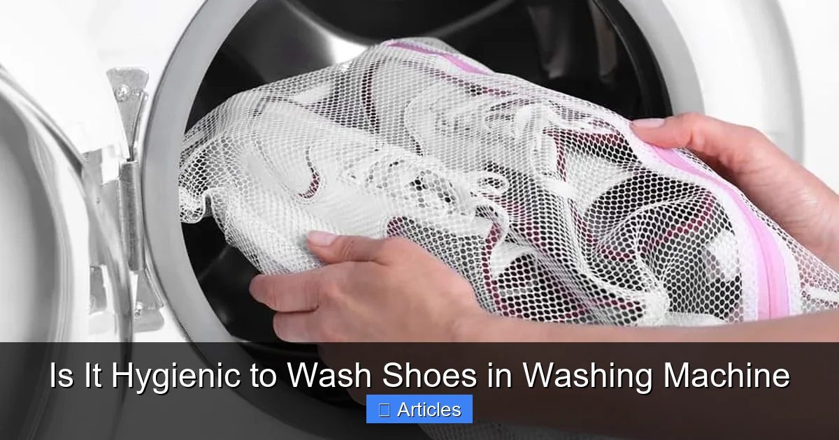Is It Hygienic to Wash Shoes in Washing Machine