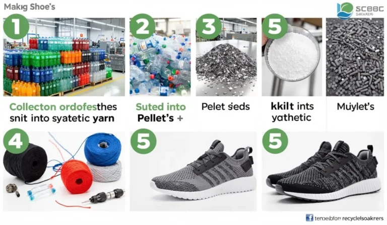 How Shoes Are Made From Recycled Plastic
