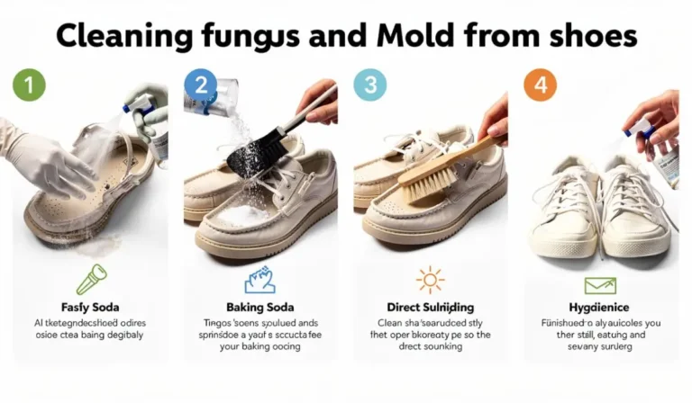 How to Clean Shoes Inside from Fungus