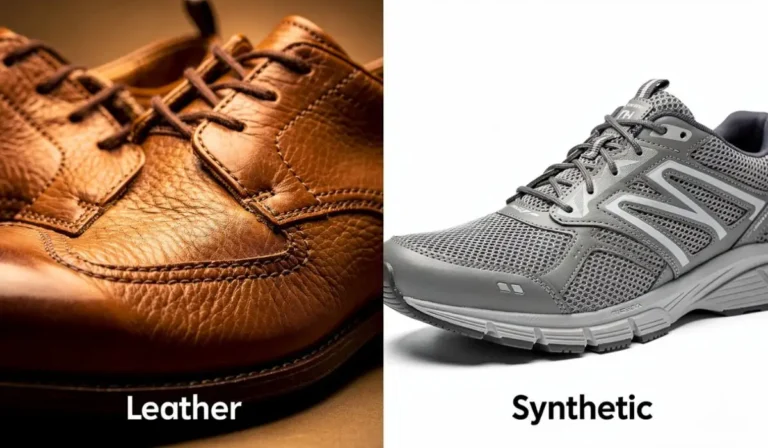 Leather vs Synthetic Shoes