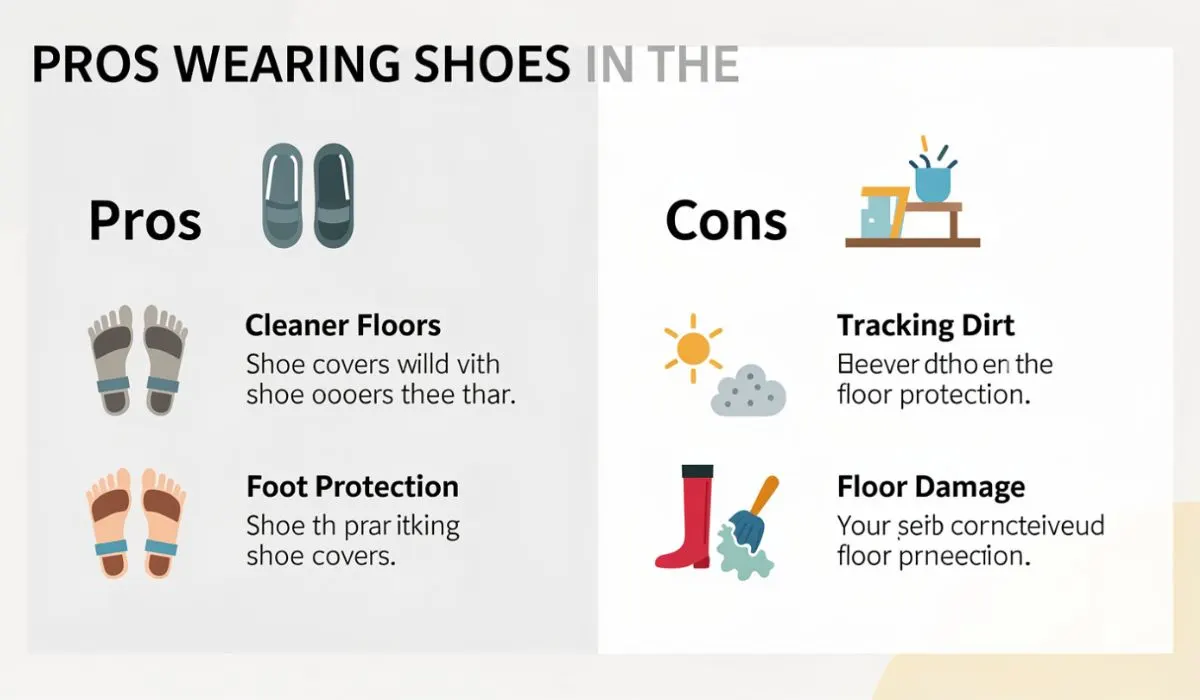 Pros And Cons Of Wearing Shoes In The House