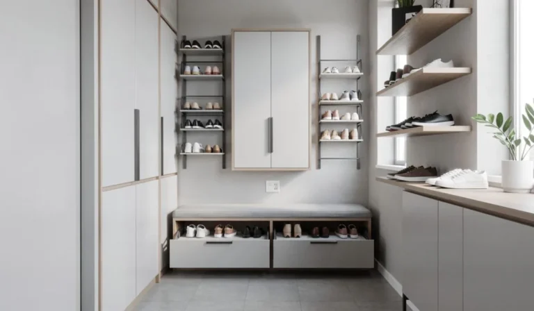 Small Entryway Shoe Storage Ideas