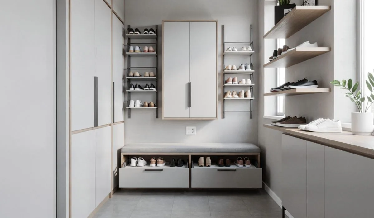 Small Entryway Shoe Storage Ideas