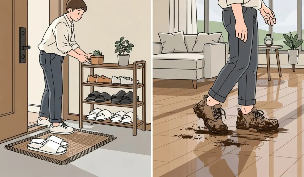 Wear Shoes In The House