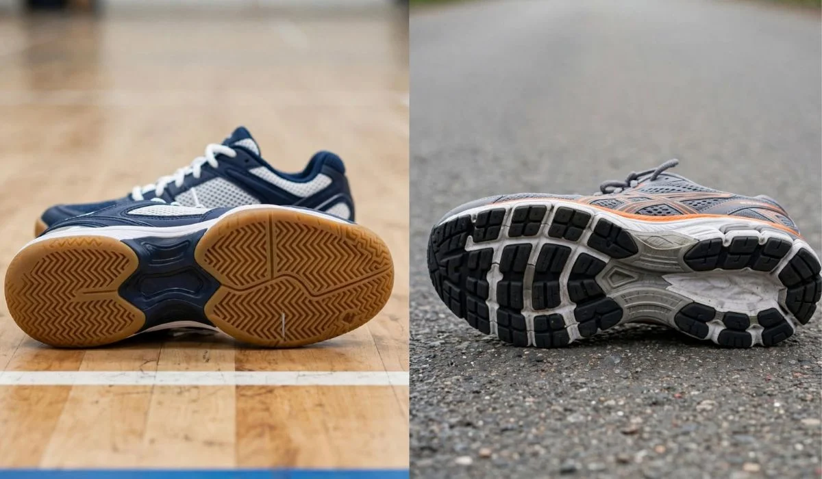 Badminton Shoes vs Running Shoes