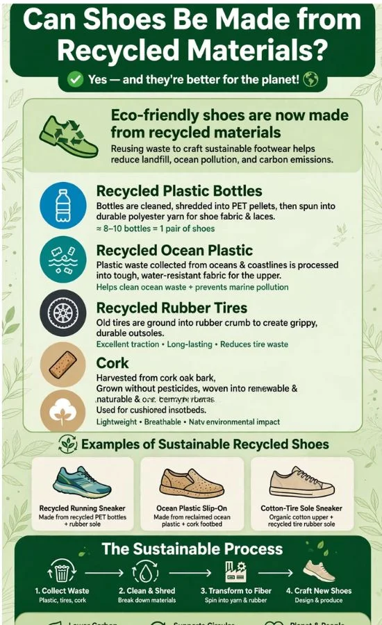 Can Shoes Be Made From Recycled Materials