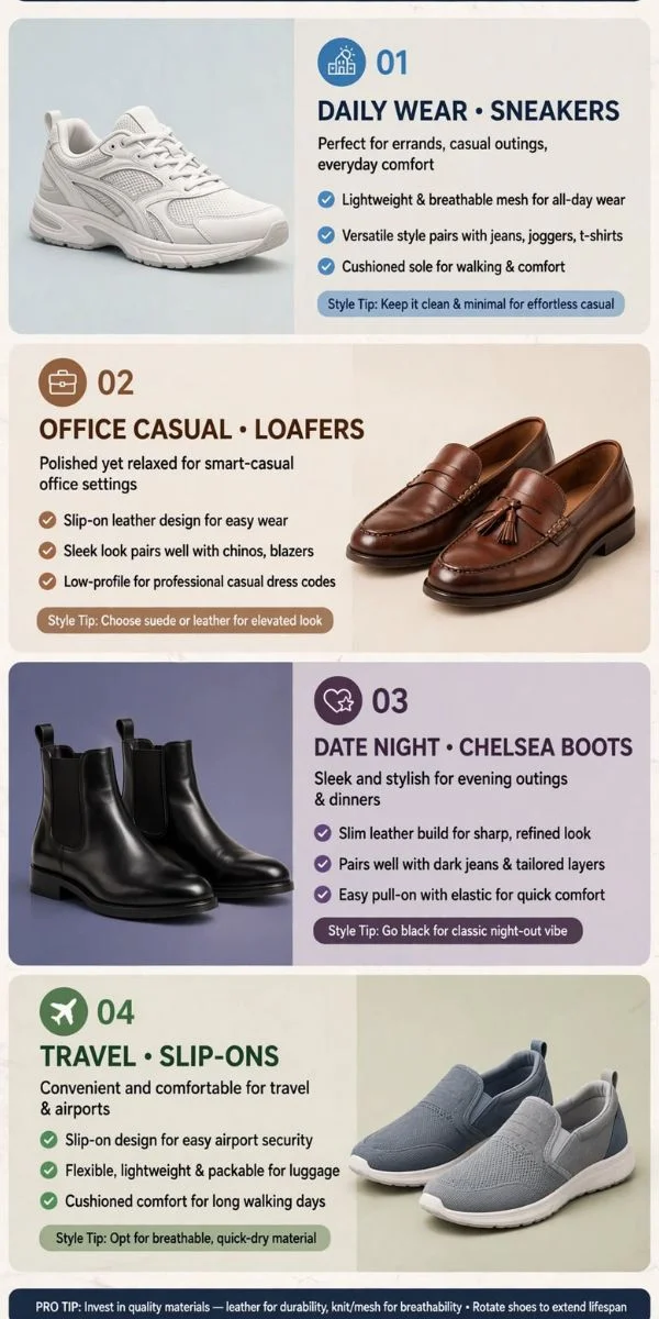 Casual Shoes for Men by Occasion