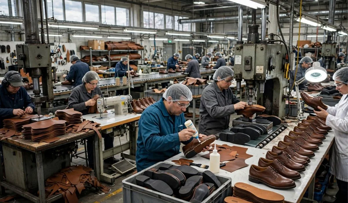 How Are Shoes Made In A Factory