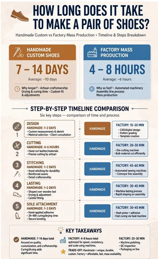 How Long Does It Take to Make a Pair of Shoes