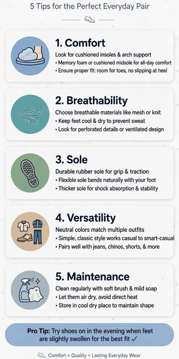 How to Choose the Right Casual Shoes