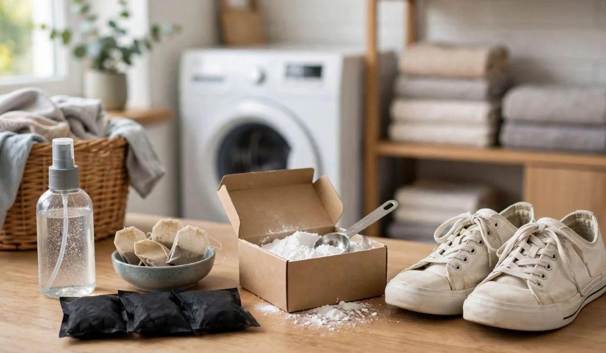 How to Remove Bad Odors From Shoes