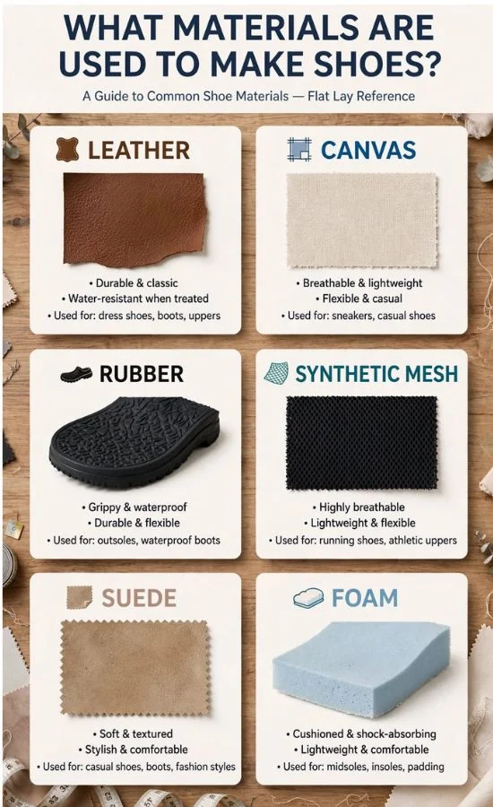 What Materials Are Used to Make Shoes