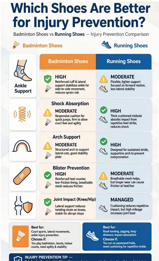 Which Shoes Are Better for Injury Prevention
